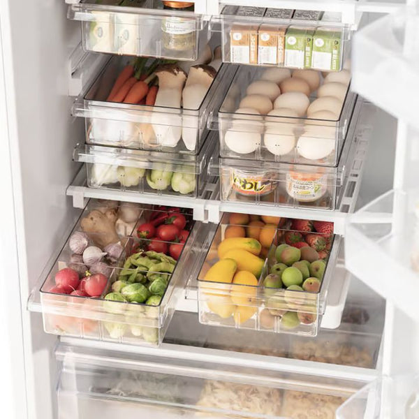 Stapelbare Aufbewahrungskörbe – Faltbar, Mit Gleitschienen, Ideal Für Schrank & Regal