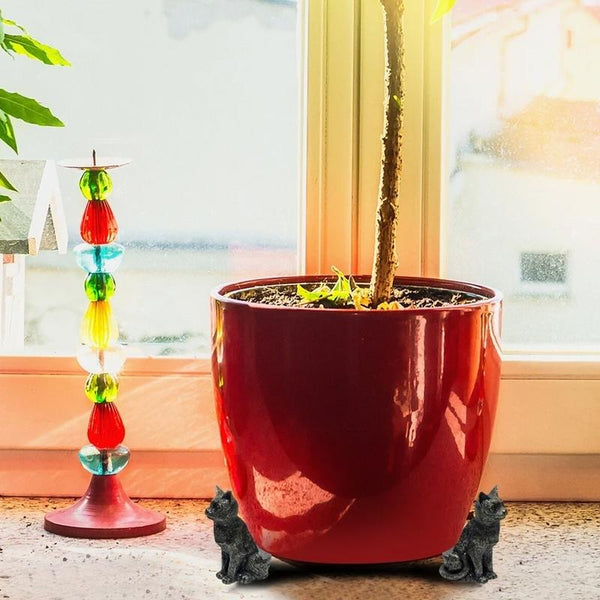 Erdbeerfee Töpfchenfüße Von Jardinopia – Frostsichere Blumentopf-Erhöhungen, 3er Set