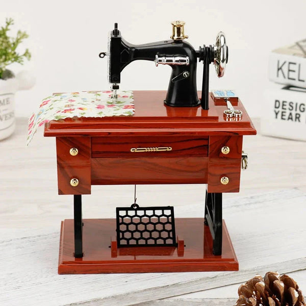 MelodyStitch – Die Vintage-Nähmaschinen-Spieluhr