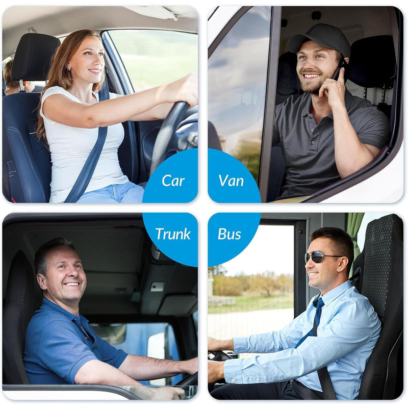 Ergonomisches Sitzkissen Triacomfort | Dreiecksform mit Memory-Foam | Atmungsaktiv & druckentlastend | Für Auto & Büro