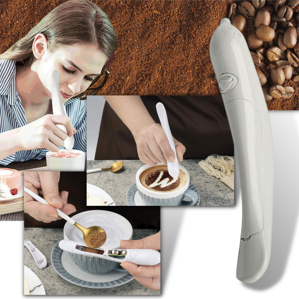 AromaSketch – Künstlerische Designs auf Ihrem Kaffee gestalten!