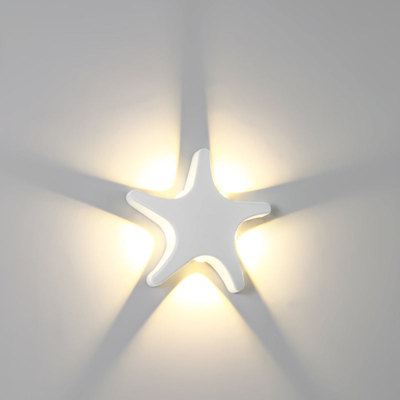 Auralux LED Außenwandleuchte | Wasserdicht & Wetterfest | 500 Lumen | Modernes Aluminium-Design 20 × 20 cm