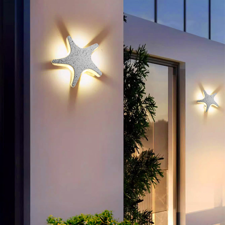 Auralux LED Außenwandleuchte | Wasserdicht & Wetterfest | 500 Lumen | Modernes Aluminium-Design 20 × 20 cm