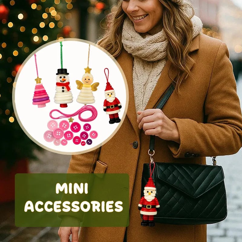 ButtonJoy – Erschaffen Sie Ihr eigenes DIY-Weihnachtswunder mit Knöpfen