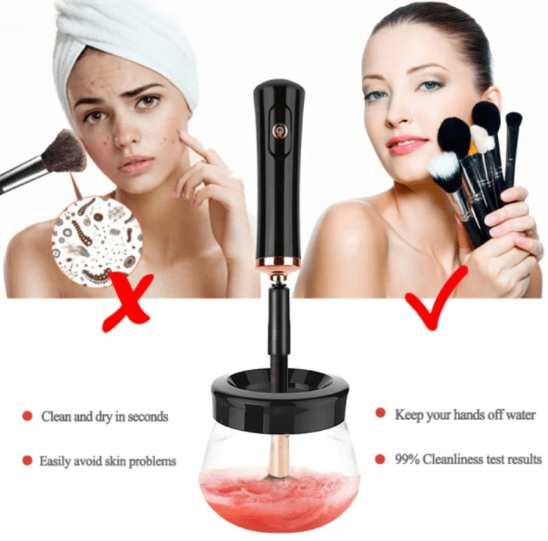 GlowSpin – Bürstenreinigung in nur 10 Sekunden abgeschlossen