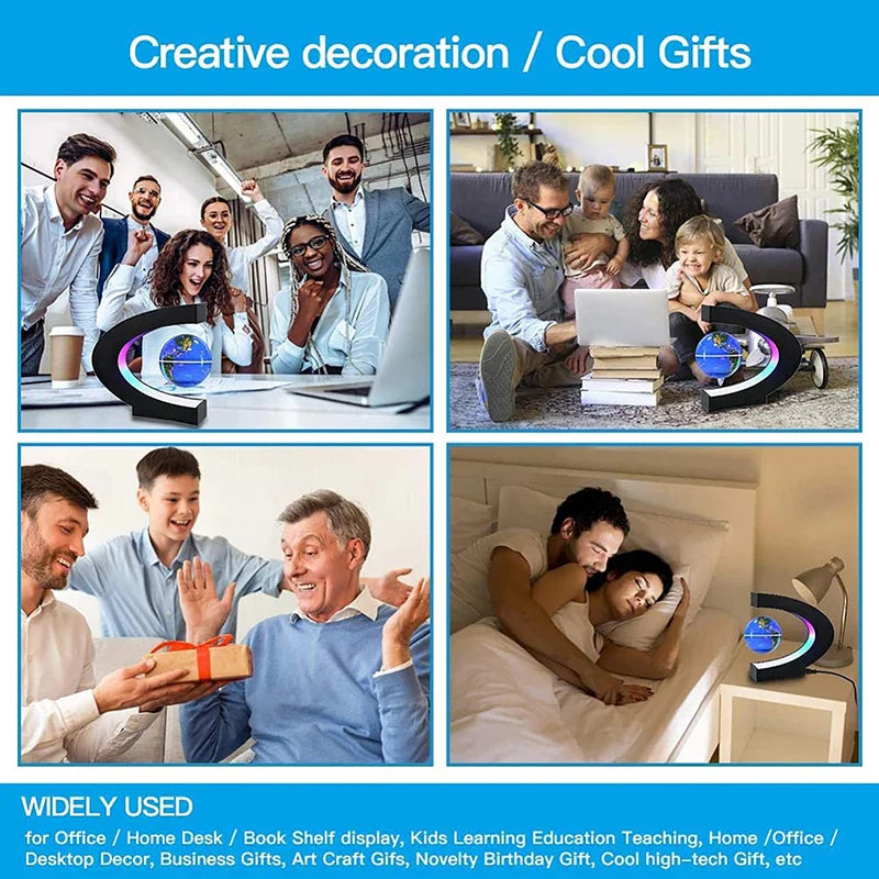 LevitaGlobe – Entdecke die Welt in schwebender Bewegung