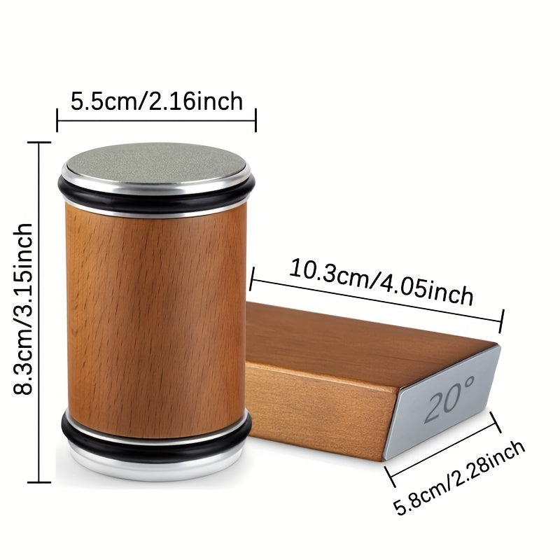 Schleifstein-Set EdgeCraft DuoSharp | Diamantstein mit Magnet-Halterung | 15° & 20° Schleifwinkel | Holz & Metall
