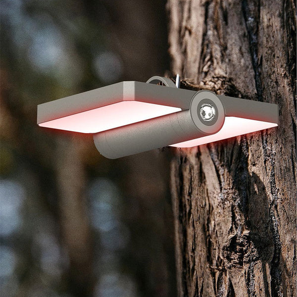 Campinglaterne LumaFold Explorer | Faltbar & Wiederaufladbar | Kompakt & Robust | USB-Anschluss