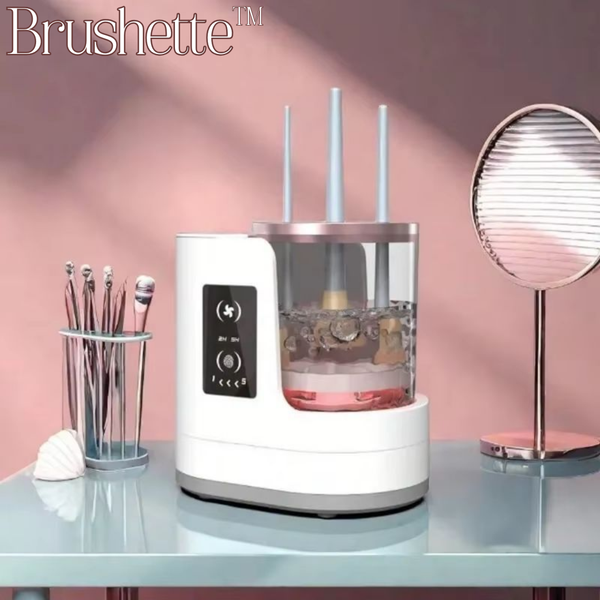 BrushGlam – Erreichen Sie strahlend saubere Pinsel in Sekundenschnelle!