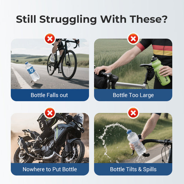 1+1 GRATIS | FlexRide – Der Flaschenhalter, der sich an Sie anpasst!