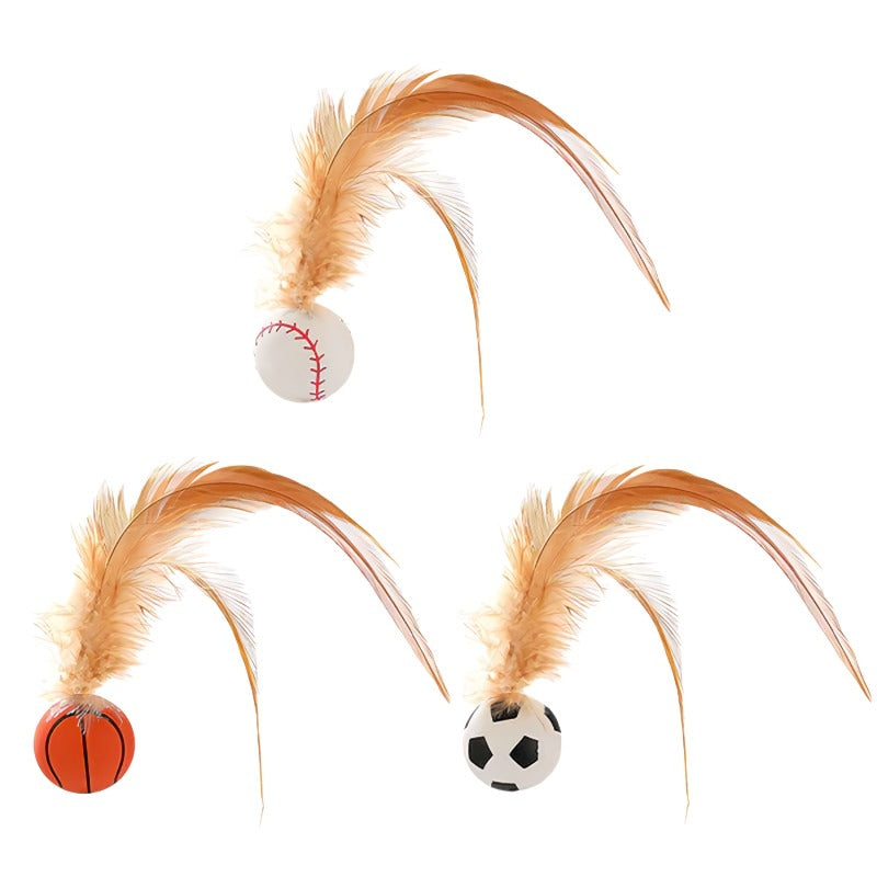 FeatherBounce – Spannender Spielspaß für energiegeladene Katzen!