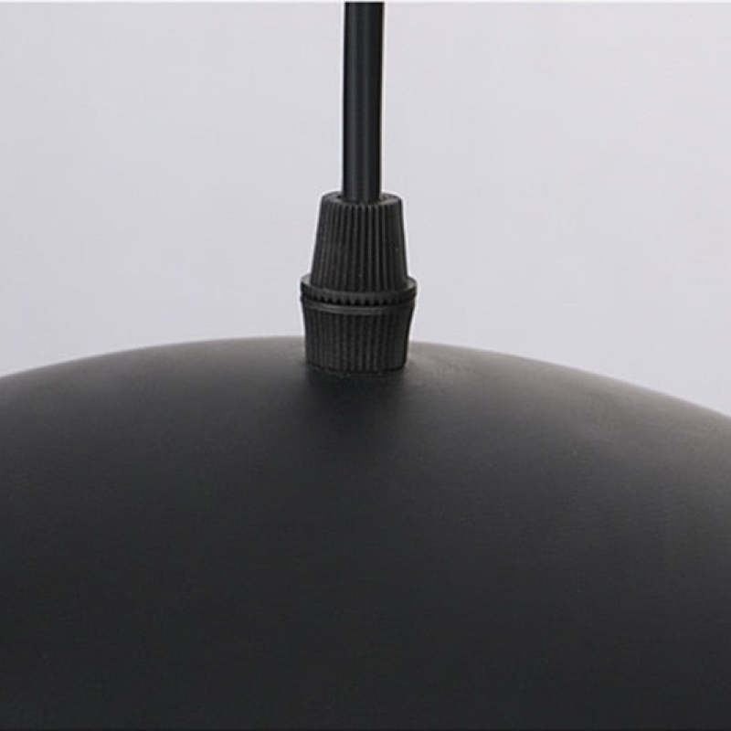 LED Hängeleuchte LumiAstra | Modernes Design | Höhenverstellbar | Metall Schwarz-Weiß