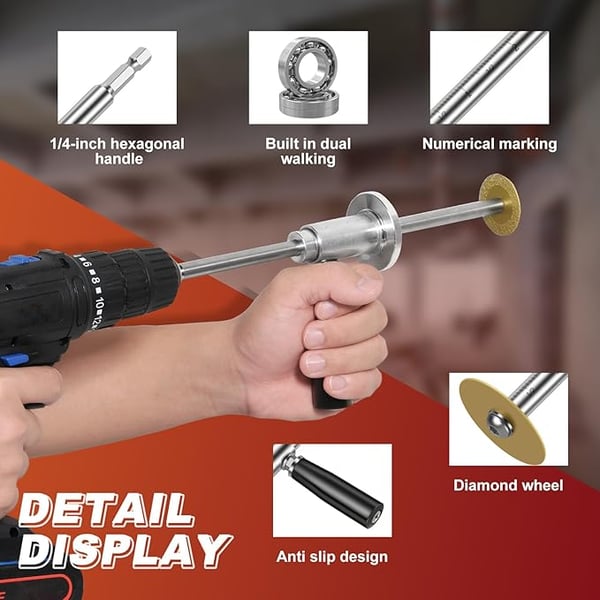 PipeMaster – Präzises Innen-Schneiden von PVC-Rohren!
