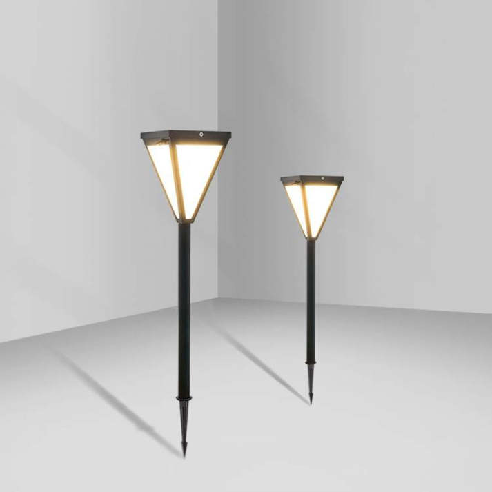 Lumavera LED Außenleuchte im modernen Design | IP65 Wetterfest | Warmweißes Licht | Solarbetrieben | Ø15 cm × H62 cm
