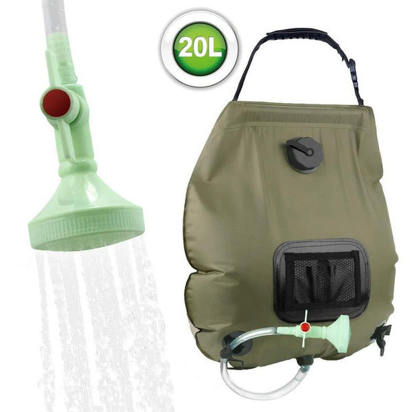 SunRinse – Deine warme Dusche überall!