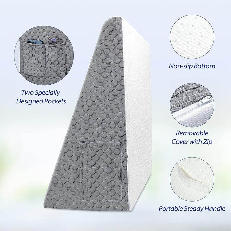 DreamLift – Ergonomisches Keilkissen für gesunden Schlaf!