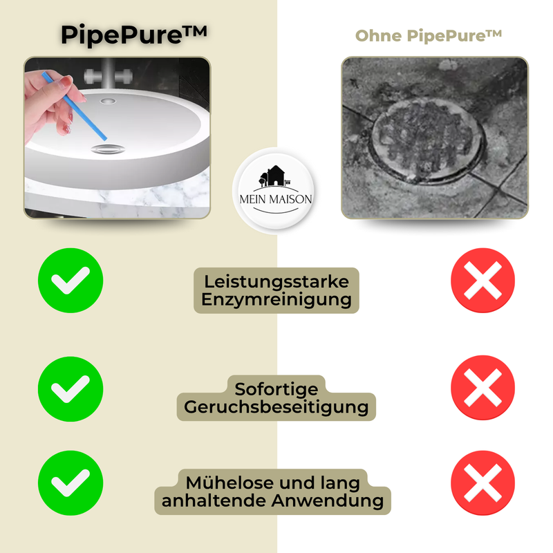 1+1 GRATIS | PipePure – Frische Rohre, ganz ohne Stress!