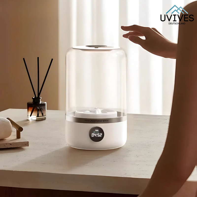 WashPod Go – Saubere Wäsche. Überall. Jederzeit.