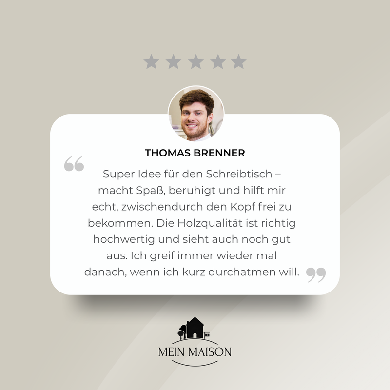 ZenBlocks – Schreibtisch Entspannungs- und Konzentrationshilfe!