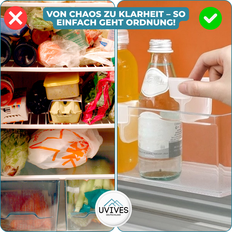 5+5 GRATIS | FridgeTidy – Der smarte Ordnungshelfer für deinen Kühlschrank!
