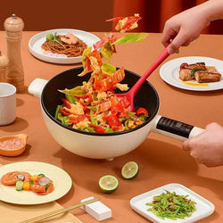 CrispyPan - Elektrische Kochpfanne für vielseitiges Kochen