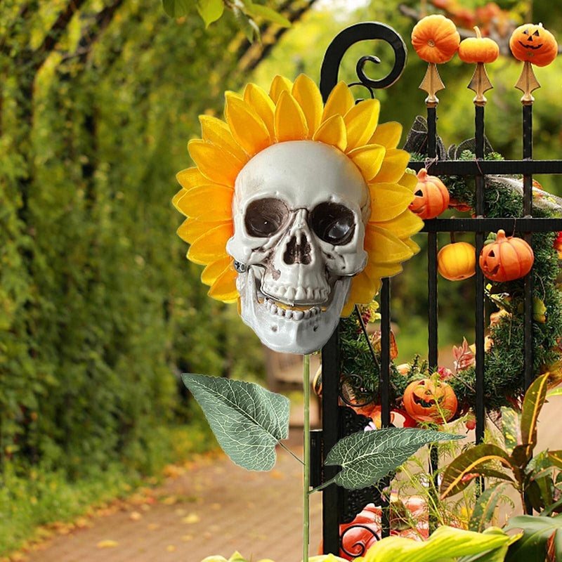 BloomSkull – Die faszinierend schöne Sonnenblume, perfekt für Halloween!