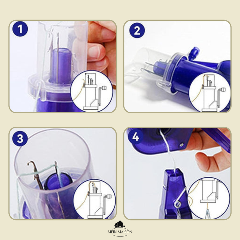 KnittingEase – Verzaubere magische Schnüre in Minuten statt Stunden