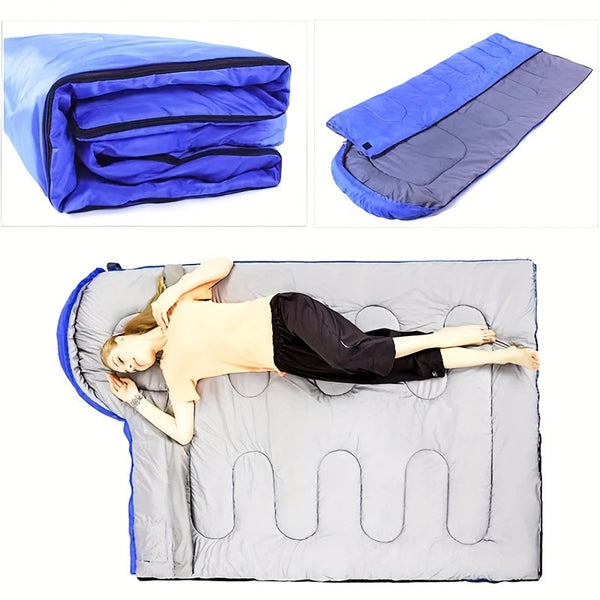 Schlafsack Nordhavn Trek | Mit Kapuze & Warmfutter | Für -5°C bis 20°C | 210 × 75 cm | Leicht & Kompakt