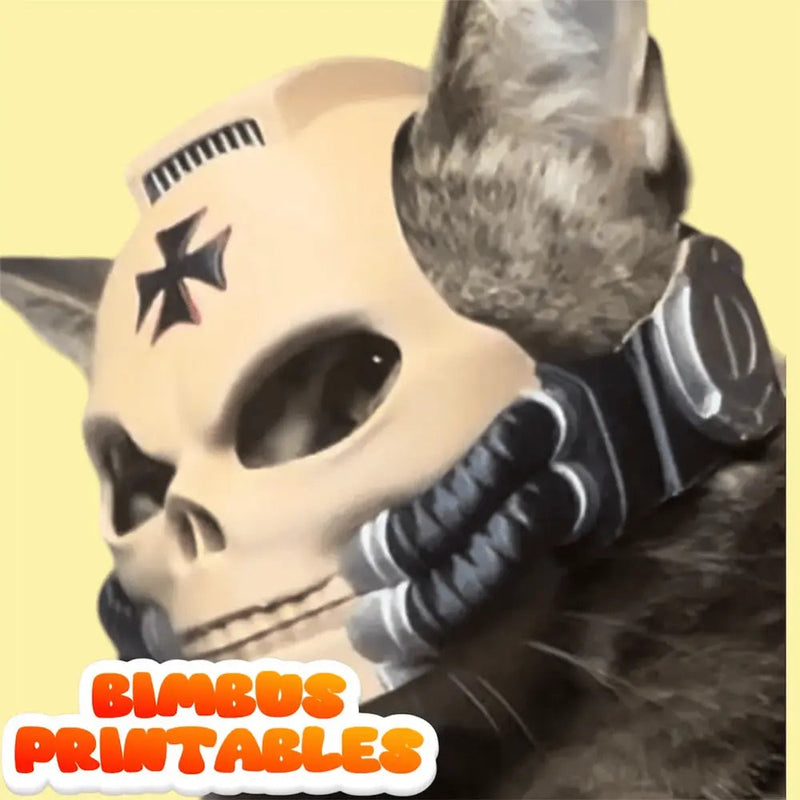 CyberCat Helm – Verwandle deine Katze in eine Sci-Fi-Legende!