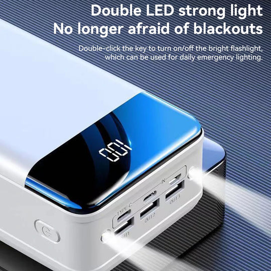 Voltaro Powerbank 100.000 mAh | Ultra-Schnellladen | Für Laptop, Tablet & Smartphone | Kompakt & Extrem Leistungsstark