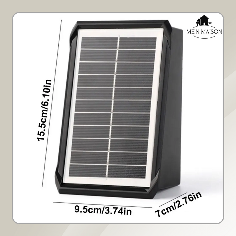 LumiWand Solar – Elegantes Lichtspiel ohne Stromkosten