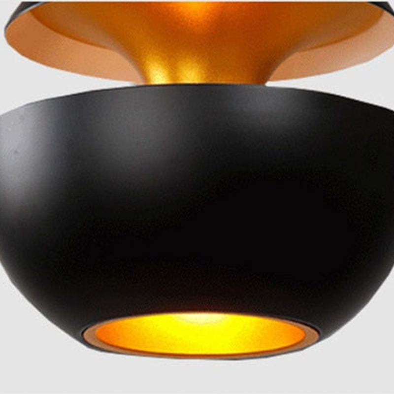 LED Hängeleuchte LumiAstra | Modernes Design | Höhenverstellbar | Metall Schwarz-Weiß