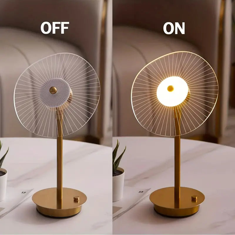 Veliora LED Tischlampe Dimmbar | Modernes Design aus Eisen | Ø10×37 cm | Verstellbare Lichtintensität