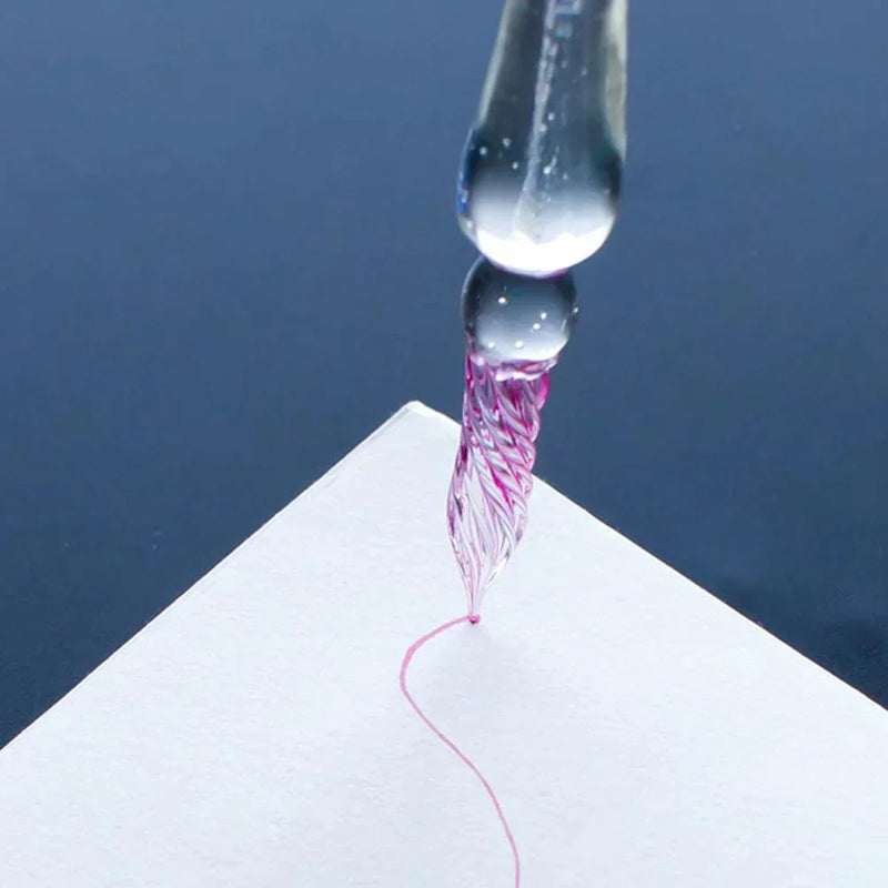 PrismWriter - Handgefertigter Kristall Kalligraphie Bleistift & Farben Set