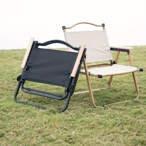 Campingstuhl RelaxaFold | Verstellbare Rückenlehne | Faltbar & Leicht | Aluminiumrahmen & Oxford-Sitz
