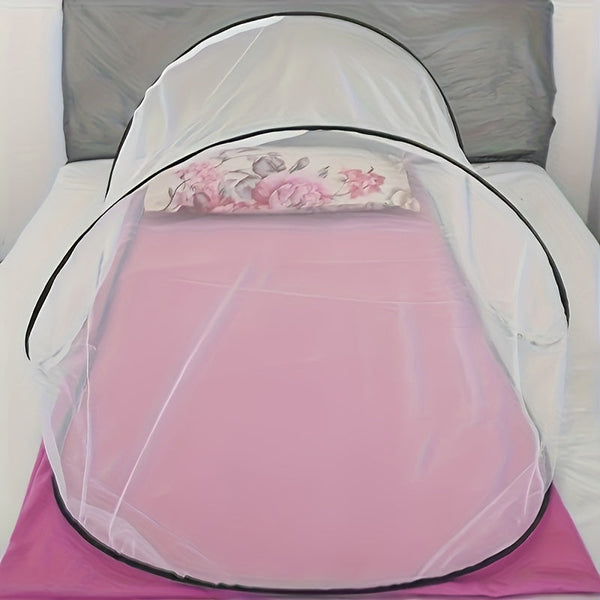 Mückennetz InsectoGuard Solo | Ultraleicht & Faltbar | Mit Reißverschluss | 200×80×56 cm | Für 1 Person