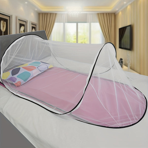 Mückennetz InsectoGuard Solo | Ultraleicht & Faltbar | Mit Reißverschluss | 200×80×56 cm | Für 1 Person
