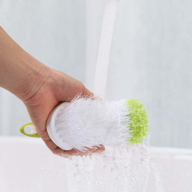 Handreinigungsbürste BRUSHLYTIK | Harte Borsten | Ergonomischer Griff | Für Fugen, Fliesen & Böden