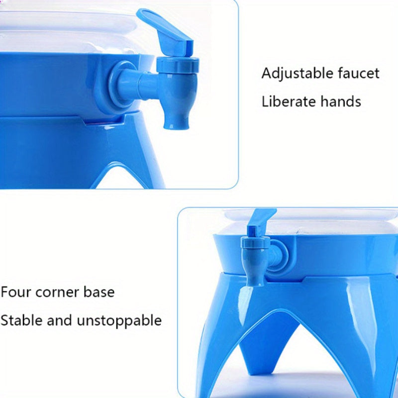 Faltbare Wasserkanne AquaFold 3.5L | Mit Auslaufhahn | Kompakt & Leicht | Für Camping, Reisen & Outdoor