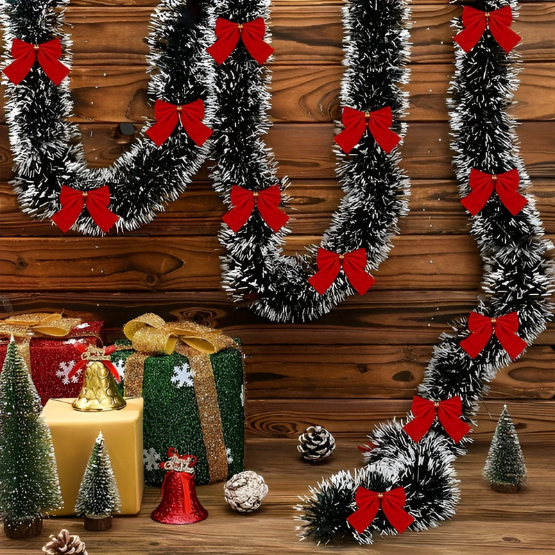 LED-Lichtergirlanden Lunavia 2er Set | Warmweißes Licht | Batteriebetrieben & Flexibel | Für Innen & Außen