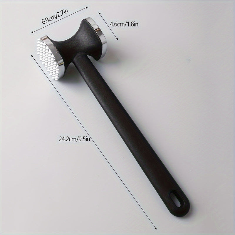 Fleischklopfer TENDERIX | Doppelseitiger Kopf | Ergonomischer Griff | Zinklegierung & Edelstahl