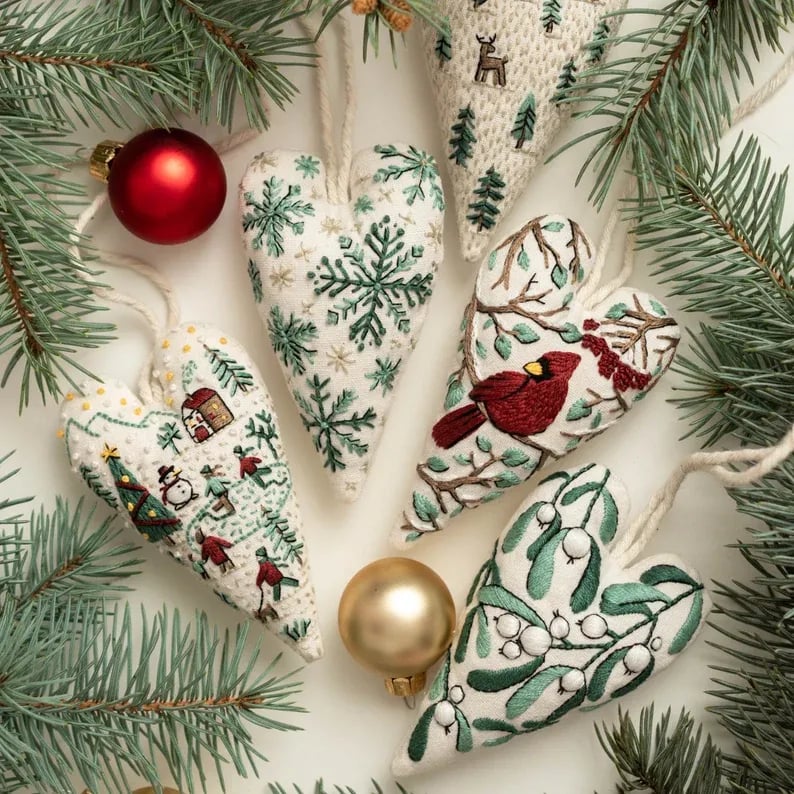 WinterHerz – Liebevoll handgefertigte Weihnachtsdekorationen