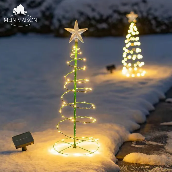 SolarTree – Der bezaubernde LED-Weihnachtsbaum mit Solarenergie betrieben