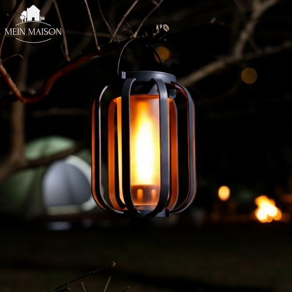 BurstGlow – Solarleuchte mit authentischem Flammenambiente!