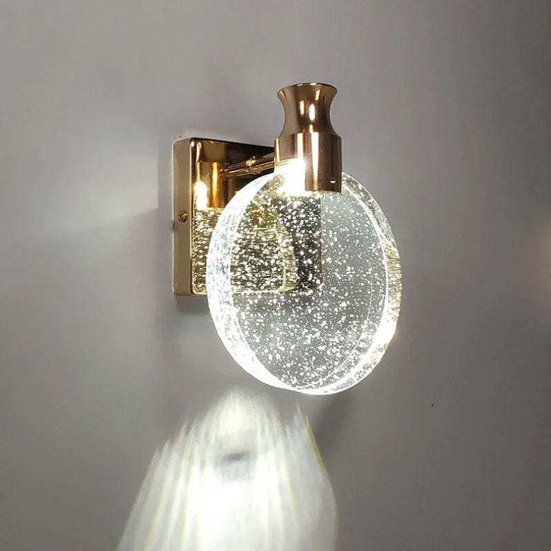 LED Wandleuchte CircuLux | Rundes Design | Sanftes Licht | 13–16 cm Ø