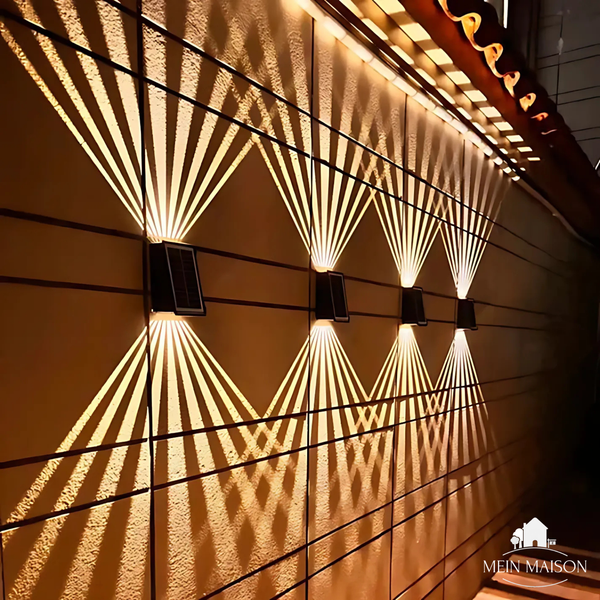 LumiWand Solar – Elegantes Lichtspiel ohne Stromkosten