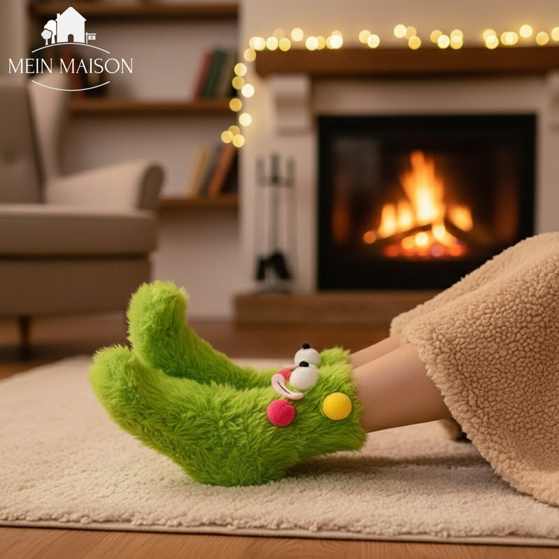 HappyFeet – Genieße warme Füße mit Spaßgarantie!