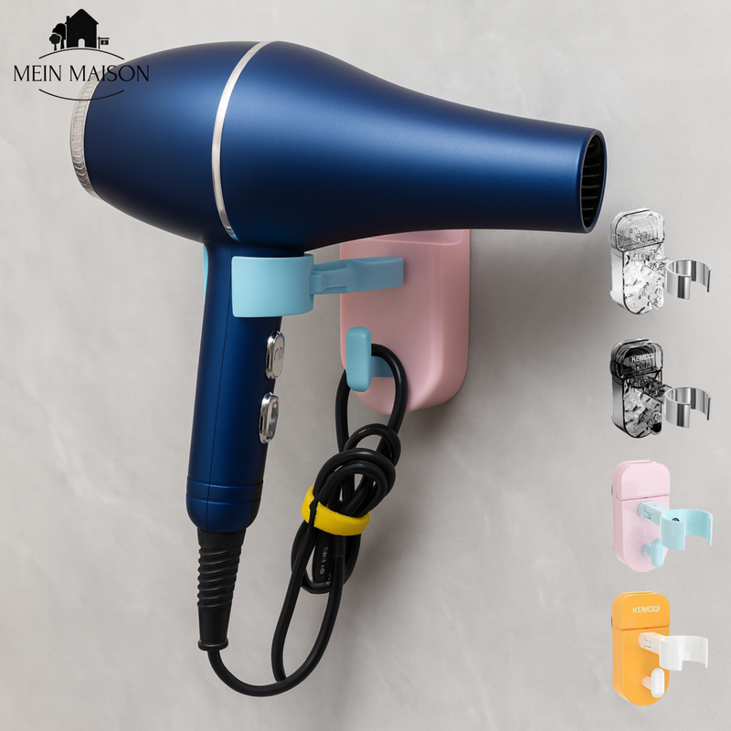 DryFix – Haartrockner praktisch zugänglich, kein Bohren erforderlich!