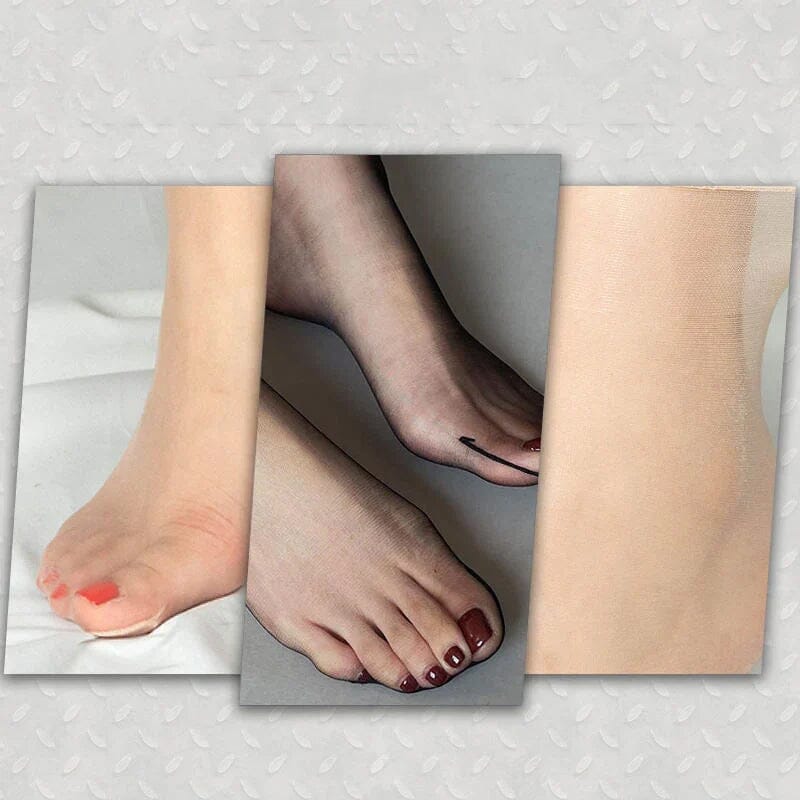 5+5 GRATIS | CrystalSocks - Unsichtbare, rutschfeste Crystal Silk Socken