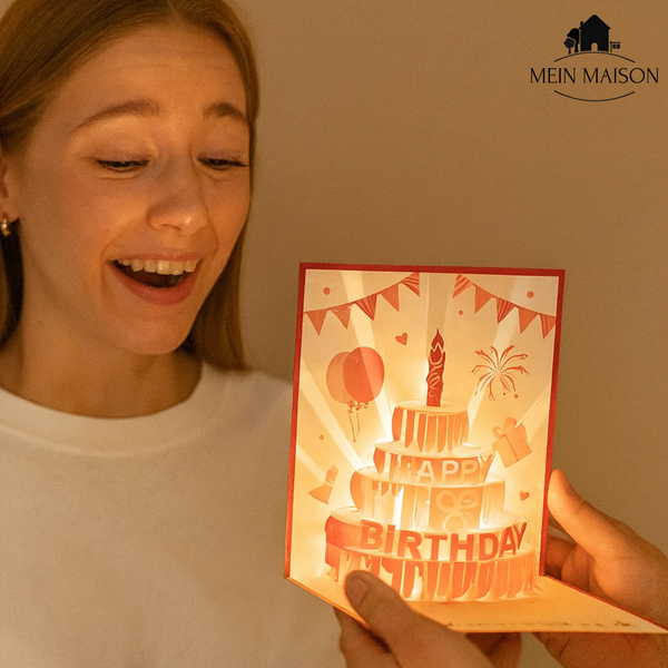 GlowWish – Die Geburtstagskarte, die Herzen erleuchtet!